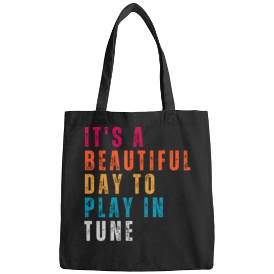 Discover Vintage It'S A Beautiful Day To Play In Tune Marching Band Bags