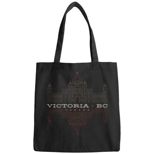 Discover Victoria-Bc-Canada T-Shirt Bags