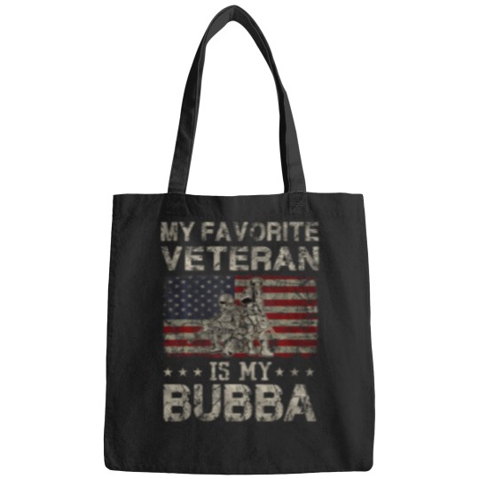 Discover My Favorite Veteran Is My Bubba Veterans Day Military Bags