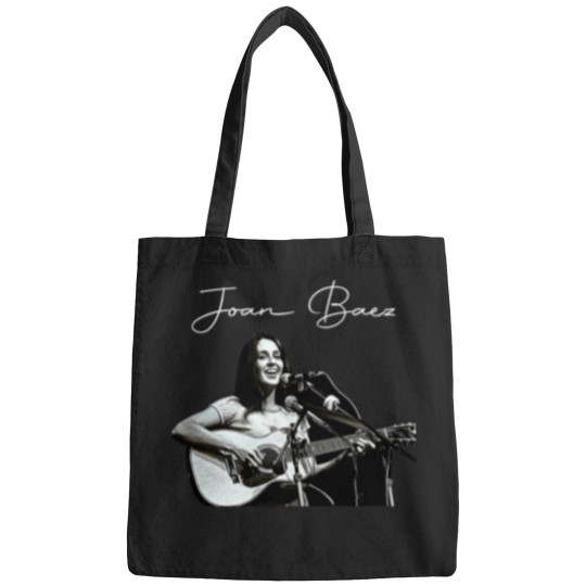 Discover Joan Baez Artwork T-Shirt Bags
