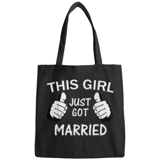 Discover this girl just got married Bags