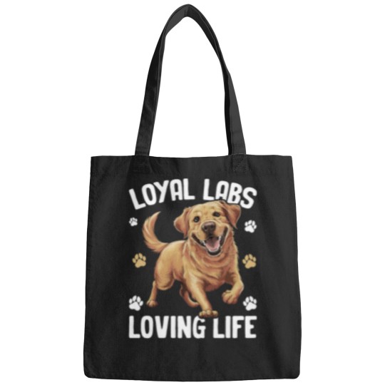 Discover Loyal Labs Loving Life dogs Bags