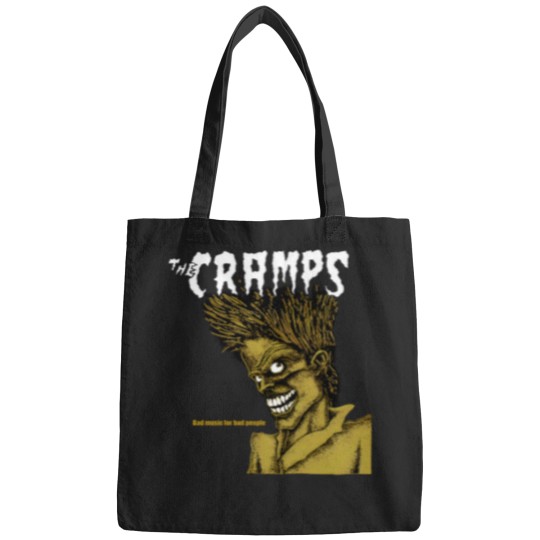 Discover The Cramps Unisex Bags: Bad Music For Bad People (Black)
