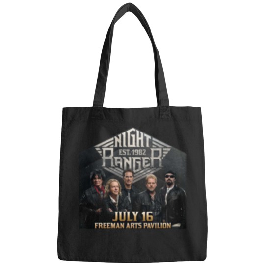 Discover New Night Ranger 2024 Tour Short Sleeve Gift For Fan Bags