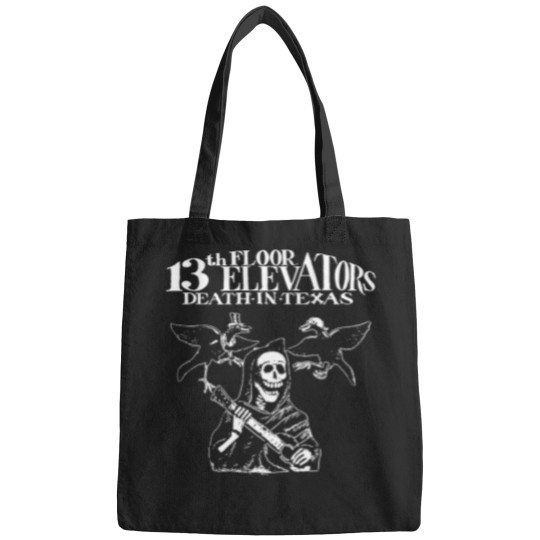 Discover 13th FLOOR ELEVATORS "Death in Texas" Bags OR