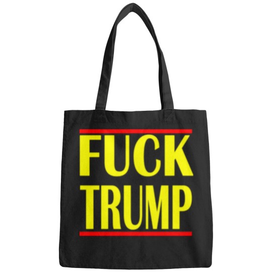 Discover Fuck Trump Bags