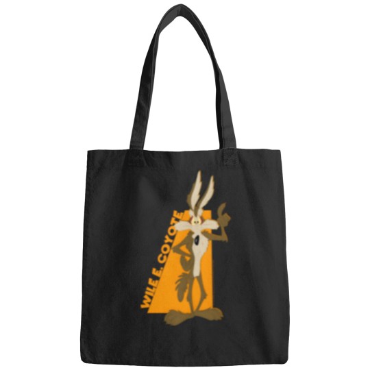 Discover Looney Tunes Wile E Coyote Orange Hue Portrait Bags