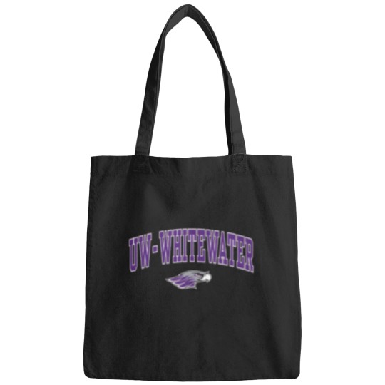 Discover Wisconsin Whitewater Warhawks Arch Over Logo Bags