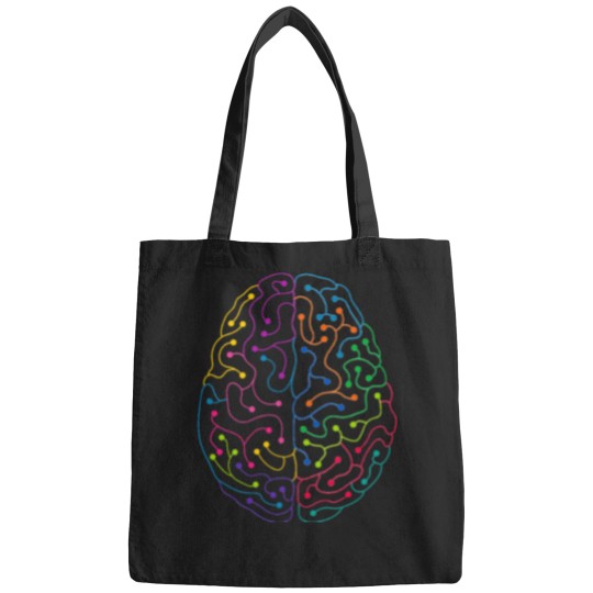 Discover Neuronal Human Brain Active T-Shirt 3675 Bags