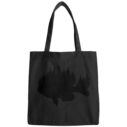 Discover Bluegill Fishing Forest Treeline Panfish Fisherman Gift Bags