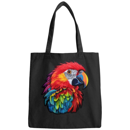 Discover Parrot embroidery Bags