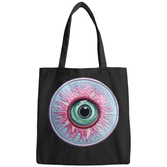 Discover Retro Eyeball Patch Bags
