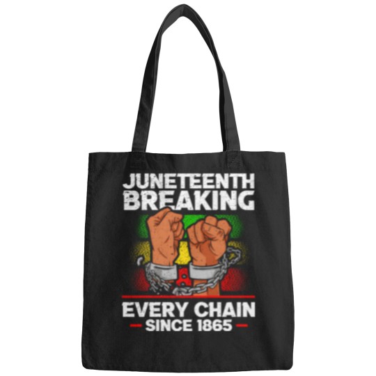 Discover Juneteenth Breaking Every Chain Since 1865 African American Bags