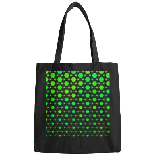 Discover Hexagon Pattern Active T-Shirt 708 Bags