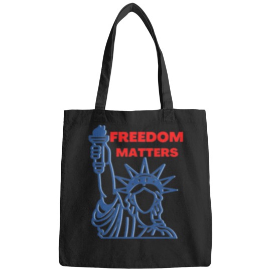 Discover Freedom matters- usa independence day Premium Scoop(1) Bags