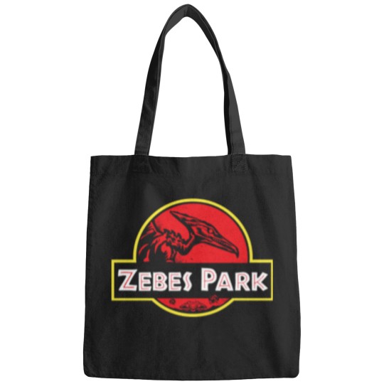 Discover zebes park tshirt Bags