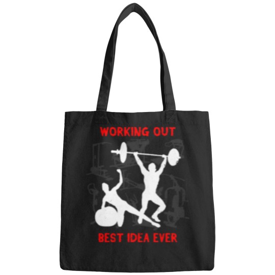 Discover Working out the best idea ever Once You See Results it Becomes An Addiction(1) Bags