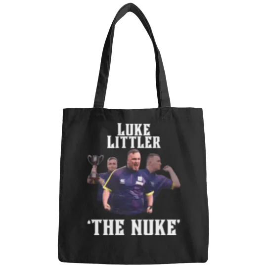 Discover Luke Littler "The Nuke" T-Shirt Bags