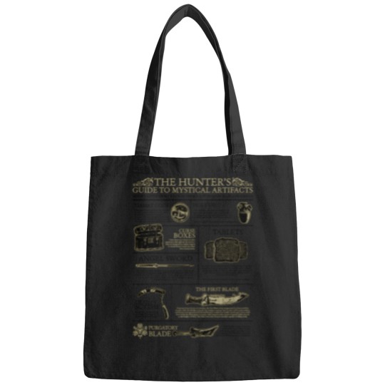 Discover 8836-The-Hunters-Guide-To-Mystical-Artifacts T-Shirt Bags