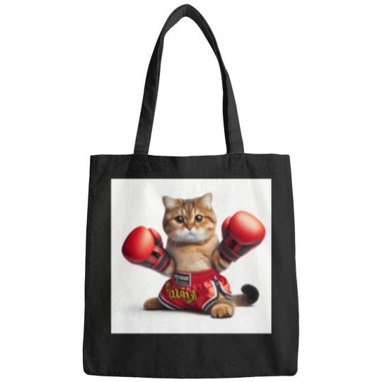 Discover Muaythaicat-Active-T-Shirt Bags