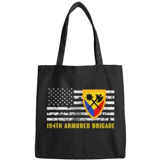 Discover T-Shirt 194Th-Armored-Brigade Bags