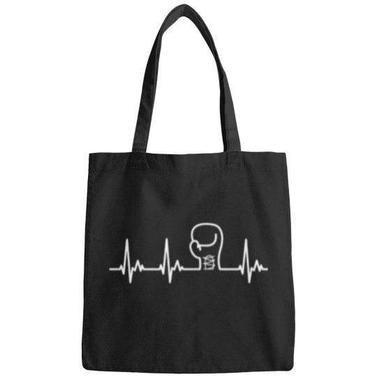 Discover Boxing-Sports-Heartbeat-Men T-Shirt Bags