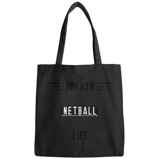 Discover Breath-Netball T-Shirt Bags