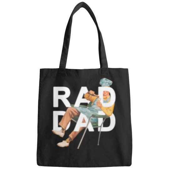 Discover Rad-Dad T-Shirt Bags