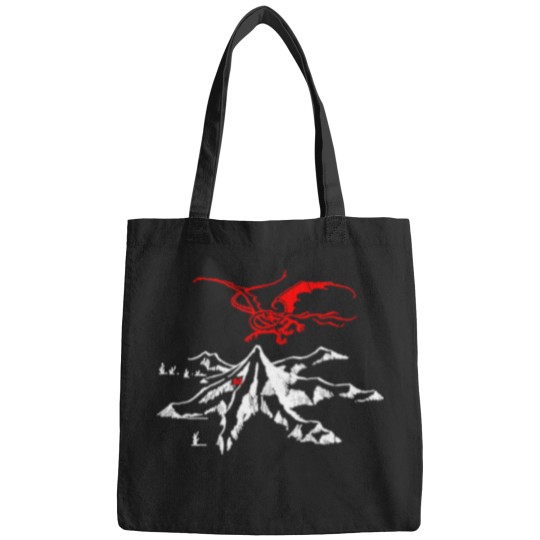 Discover The-Lonely-Mountain-(4) T-Shirt Bags