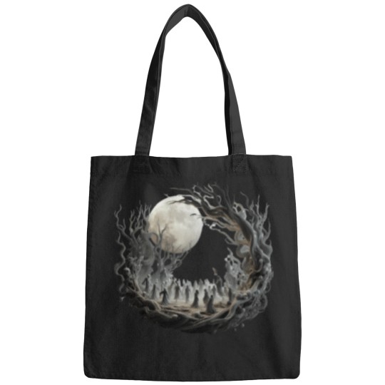 Discover Haunted-Forest-In-3D-Active-T-Shirt Bags