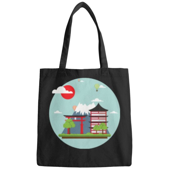 Discover Japan-- T-Shirt Bags