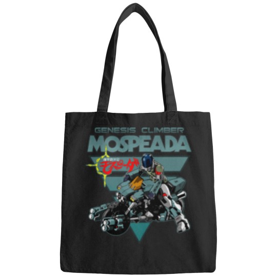 Discover Genesis-Climber-Mospeada T-Shirt Bags