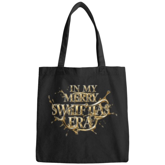 Discover In-My-Merry-Swiftmas-Era-Celebrate-Swiftmas-With-Style T-Shirt Bags