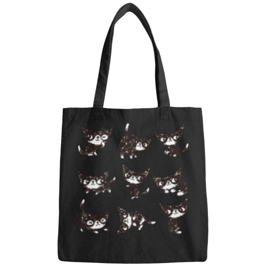 Discover Nine Poses Of Kitten TURNPIKE TROUBADOURS ARTWORK Bags