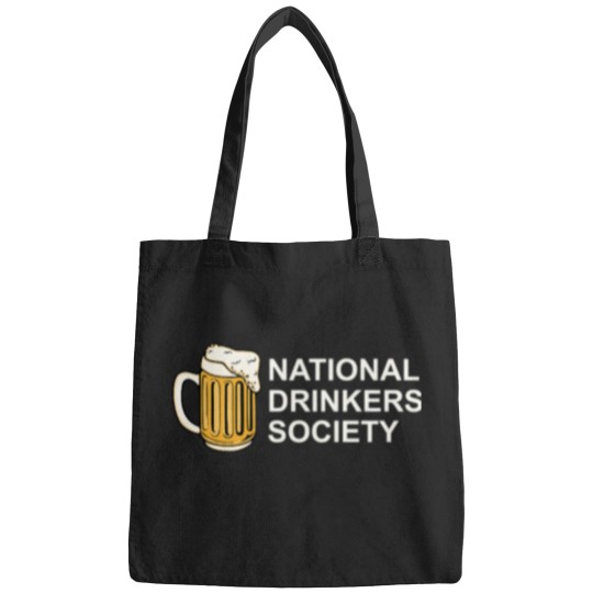 Discover National Drinkers Society T-Shirt Bags