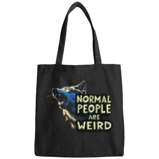 Discover Wolf and Normal People Are Weird Bags