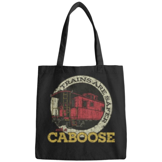 Discover Trains Are Safer With a Caboose 1981 Bags