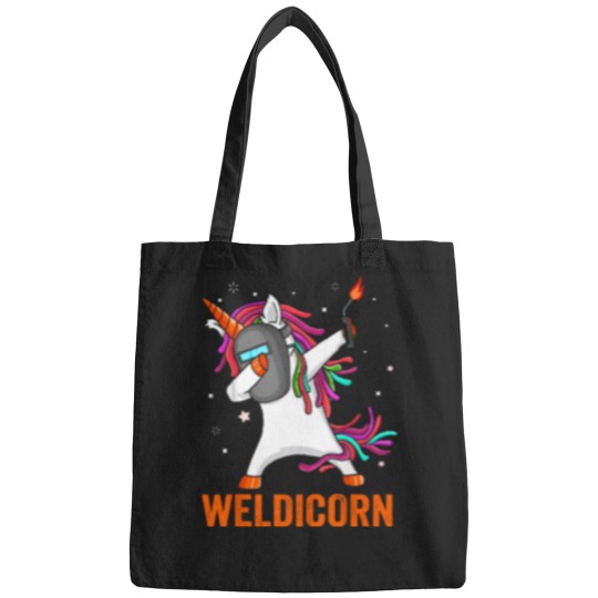 Discover Dabbing-Dance-Welding-T-Shirt Bags