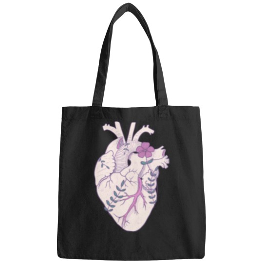 Discover Flower Heart Static red  Celica T23 7gen Bags