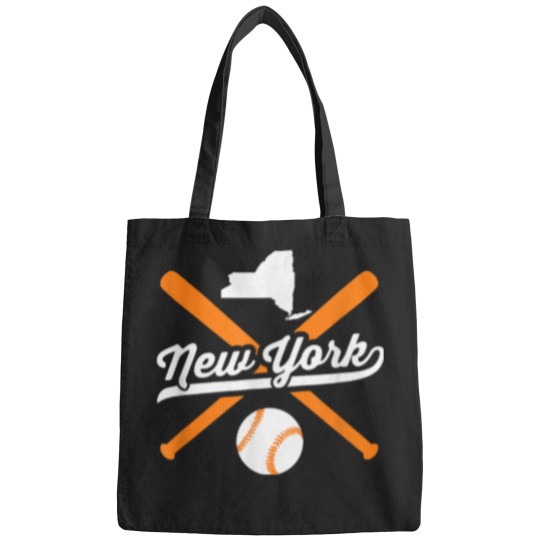 Discover New York Baseball Vintage State Pride Love City Bags