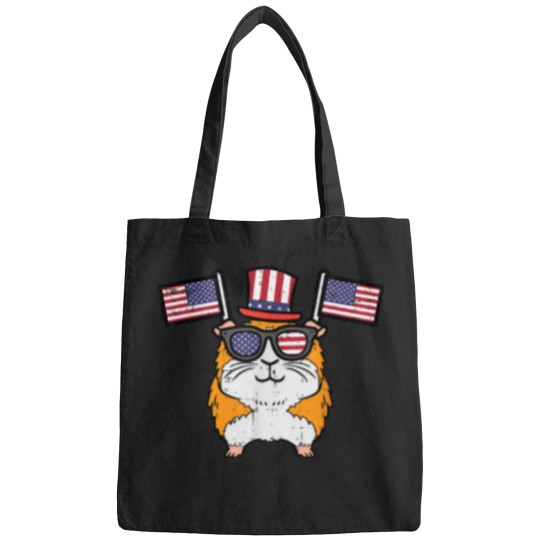 Discover 4th July Guinea Pig US Flag Patriot Boys Girls K Bags