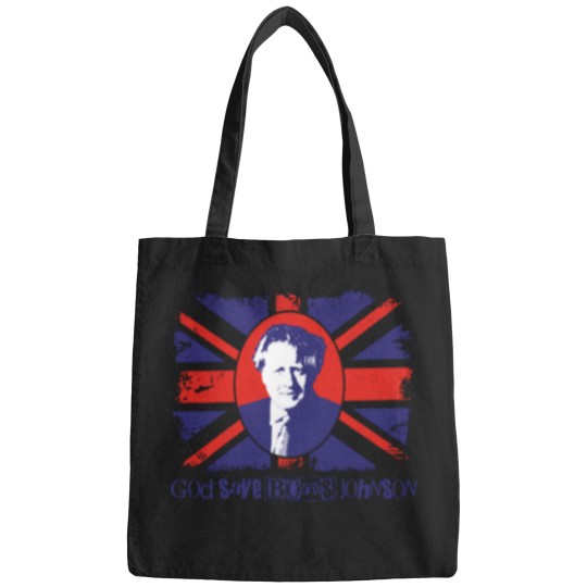 Discover God save Boris Johnson Active Bags