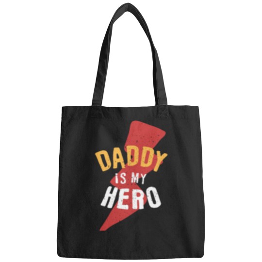 Discover Daddy is my heros Essential Bags