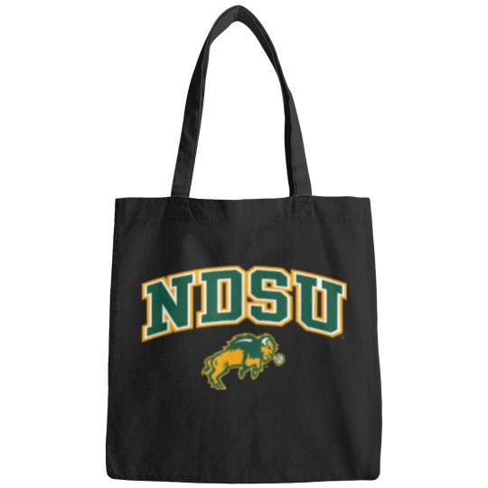 Discover North Dakota State Bison Arch Over White Bags