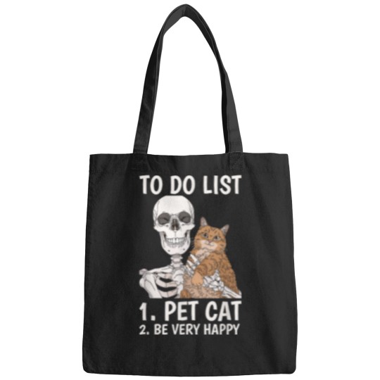 Discover To Do List Pet Cat Kitten Lover Kitty Feline Pro Bags