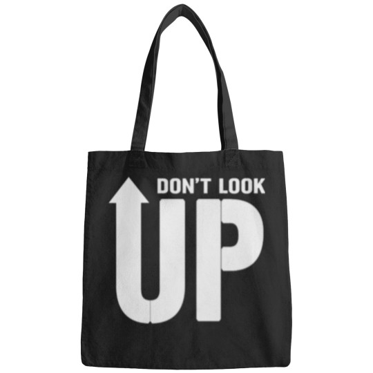 Discover Don_t look up designwhite Long Bags