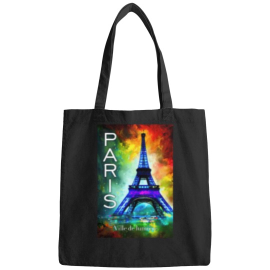 Discover Paris City Of Light No2 T-Shirt Bags