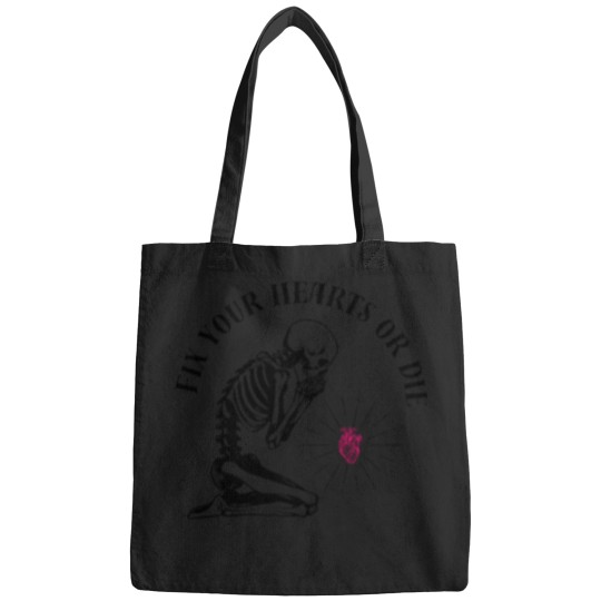 Discover Fix your hearts or die! - skeletons heart Classic Bags