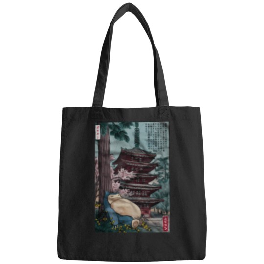 Discover Sn Lax Sleeping Near A Temple (1) T-Shirt Bags