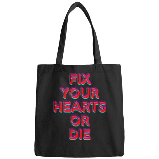 Discover Fix Your Hearts or dies Premium Bags